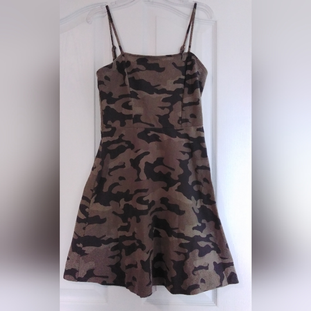 New Express Camo Dress